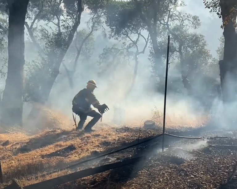 El Valle de Anderson salvado del incendio