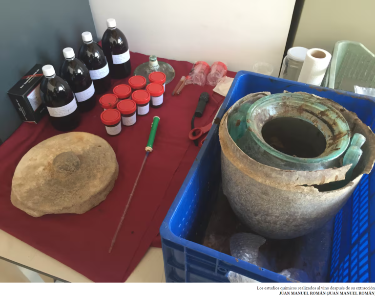 El vino más antiguo del mundo es blanco y de Carmona