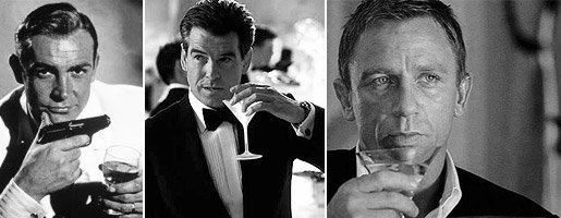 Bond, “con licencia para beber”