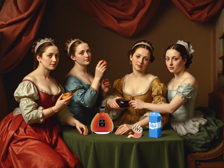 Leche, coñac y museos, el menú de la semana