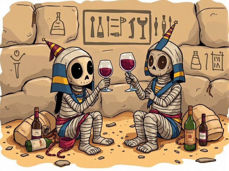 Sabes si en el Antiguo Egipto enterraban a los muertos con vino
