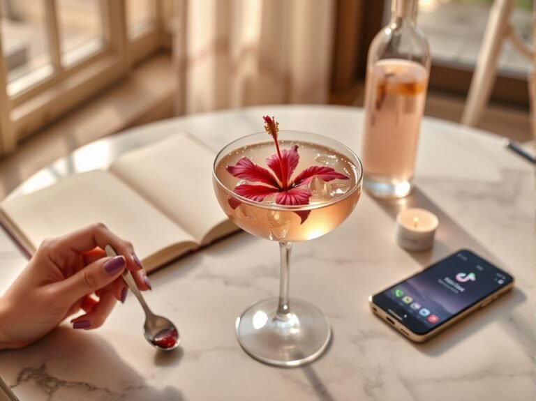 Por qué todo el mundo en TikTok bebe cócteles con flor de hibisco