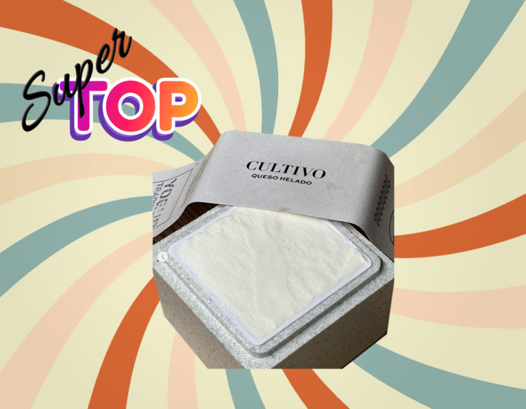Super TOP producto: Helados de queso de Granja Cantagrullas