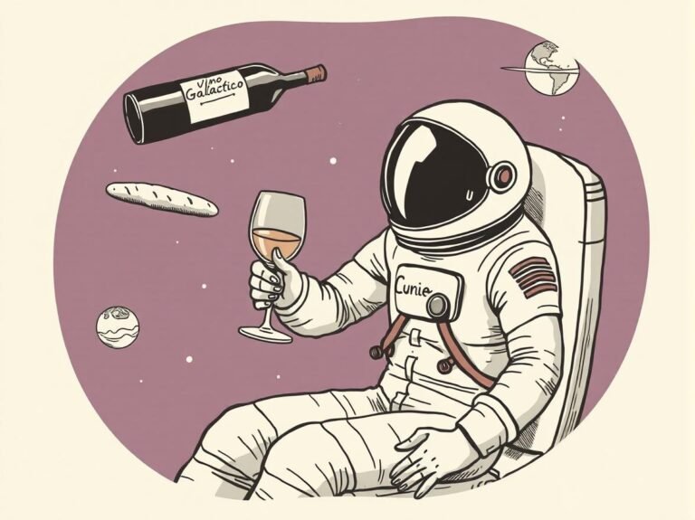 ¿Sabías que… ya se ha llevado vino al espacio?
