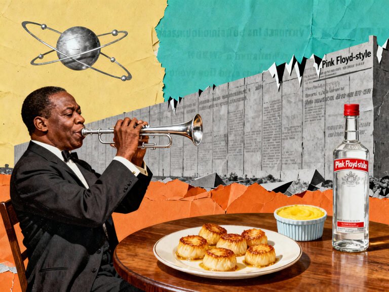 Un mundo entre vieiras, vodka, Apple Betty y Louis Amstrong, crónica crítica de la actualidad