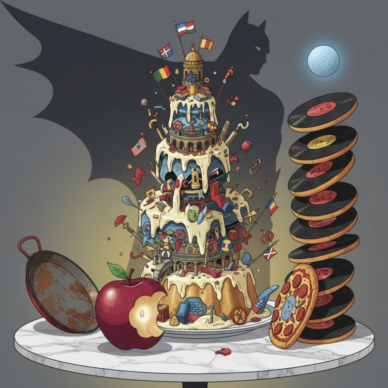 Un pudín de guerras, quesos y récords, así va el mundo